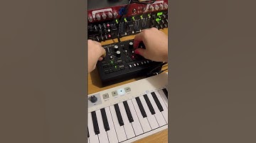 Dawless jam with MIDIfied Monotribe 🤖⚡️#synth #keystep #korg #dawless