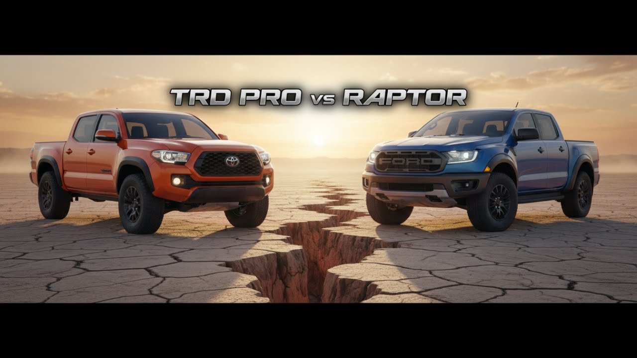 Trd Pro Vs Raptor Ranger Engine Raptor vs TRD Pro – The Most Detailed Truck Comparison Ever - YouTube