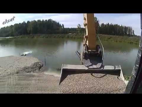 Работа экскаваторщика. Excavator work. Работа экскаваторщика. Excavator work.