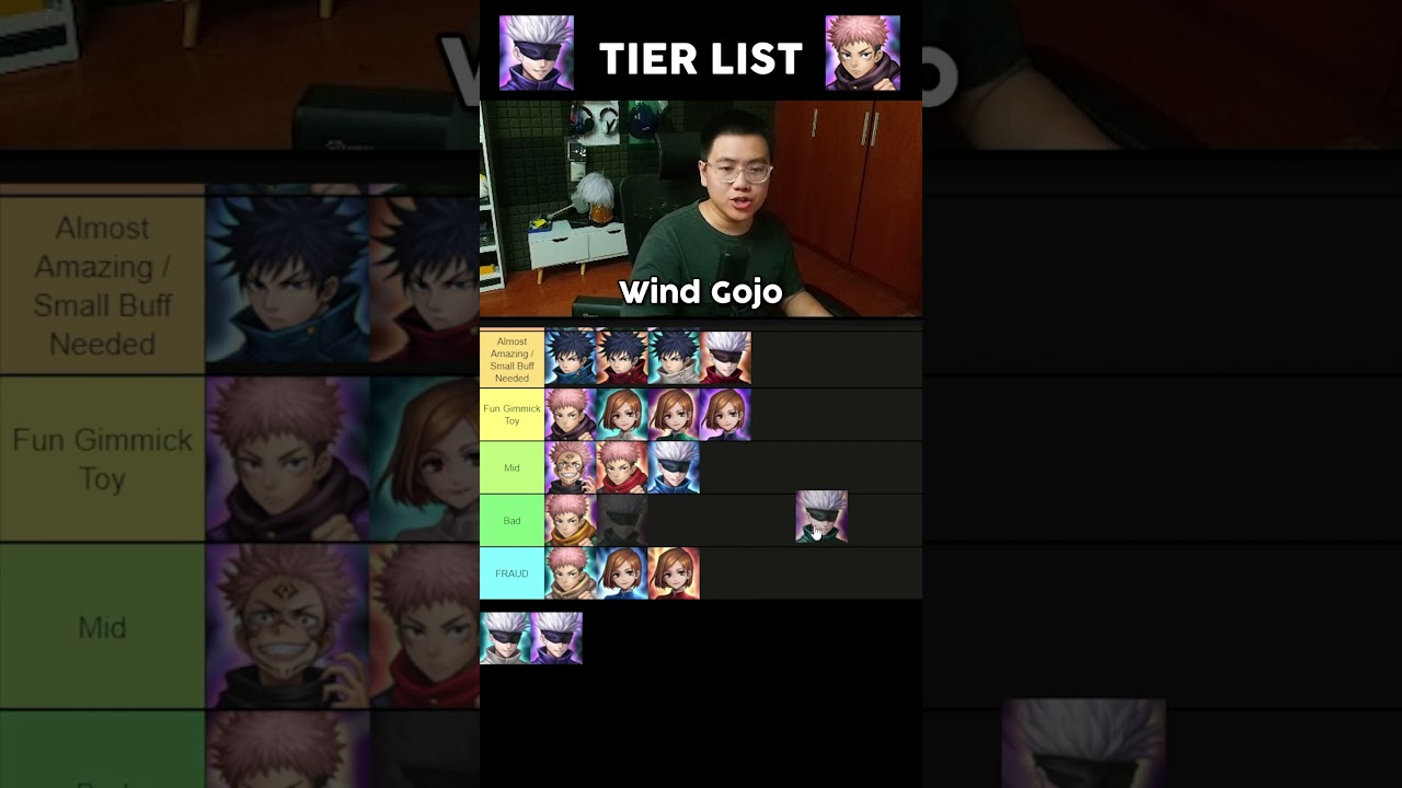 JJK x Summoners War Launch Tier List 