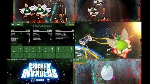{Chicken Invaders Episode,2 Remastered DLC} v4.1.0 "CI2U" { BETA + Halloween } With All Environment
