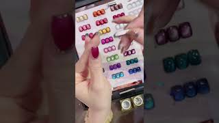 Cat eye nail design idea 13123