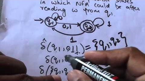 EXTENDED TRANSITION FUNCTION OF NFA
