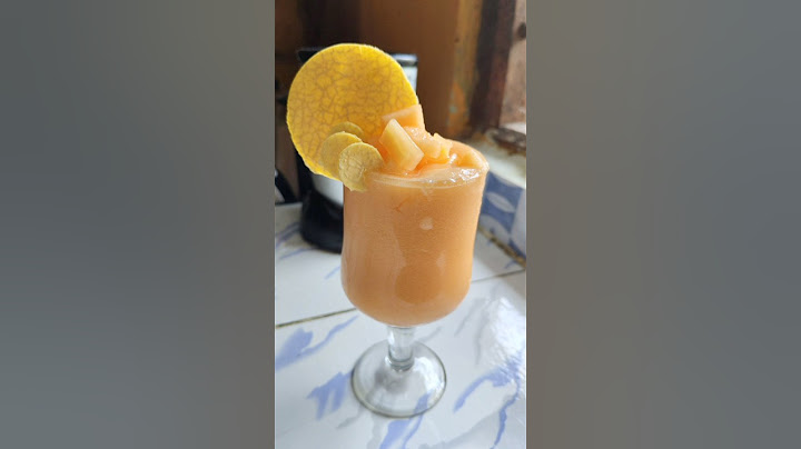 refreshing muskmelon juice #drink #recipe #food #summerdrink #reels