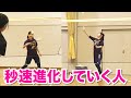 【バドミントン】エリコちゃんの吸収力が早過ぎな件「レシーブとカット練習」