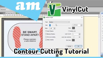 #SortIT, How to Use VinylCut Software for Contour Cutting on the V-Smart & V-Smart Plus Vinyl Cutter