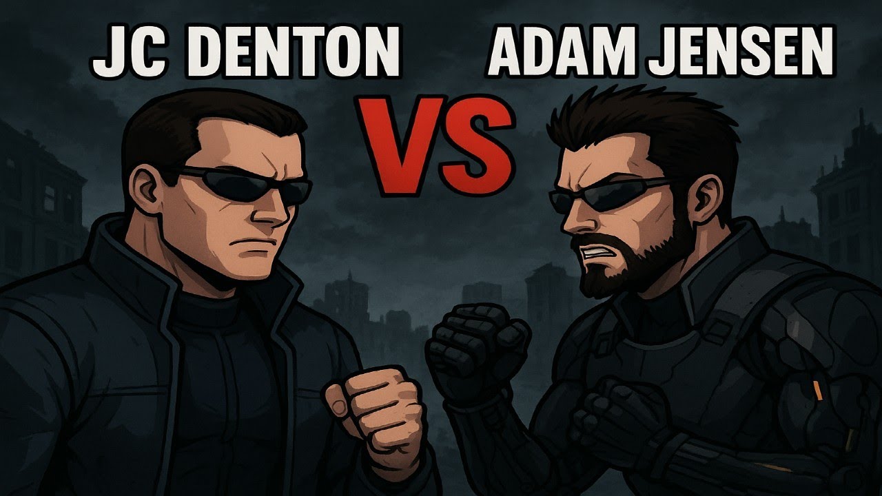 JC Denton vs Adam Jensen – Augment This! (Insane Rap Battle)
