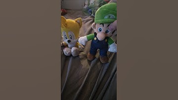 player two #sonic #Mario #plush #shorts