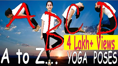 Alphabet Yoga I YOGA for Kids I Alphabet Poses I Easy Yoga Poses for Kids I Happy international yoga