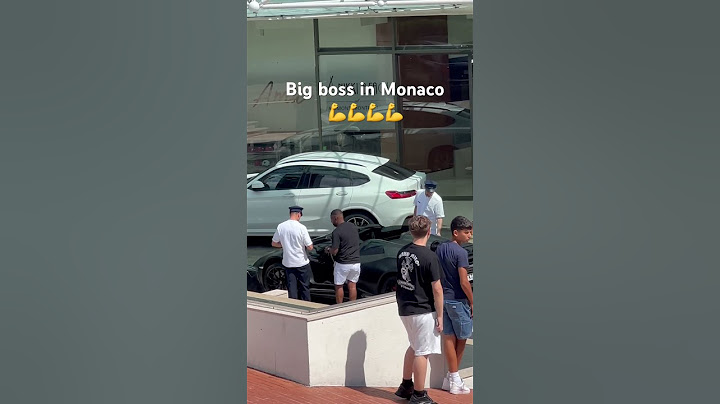 Big boss in Monaco #car