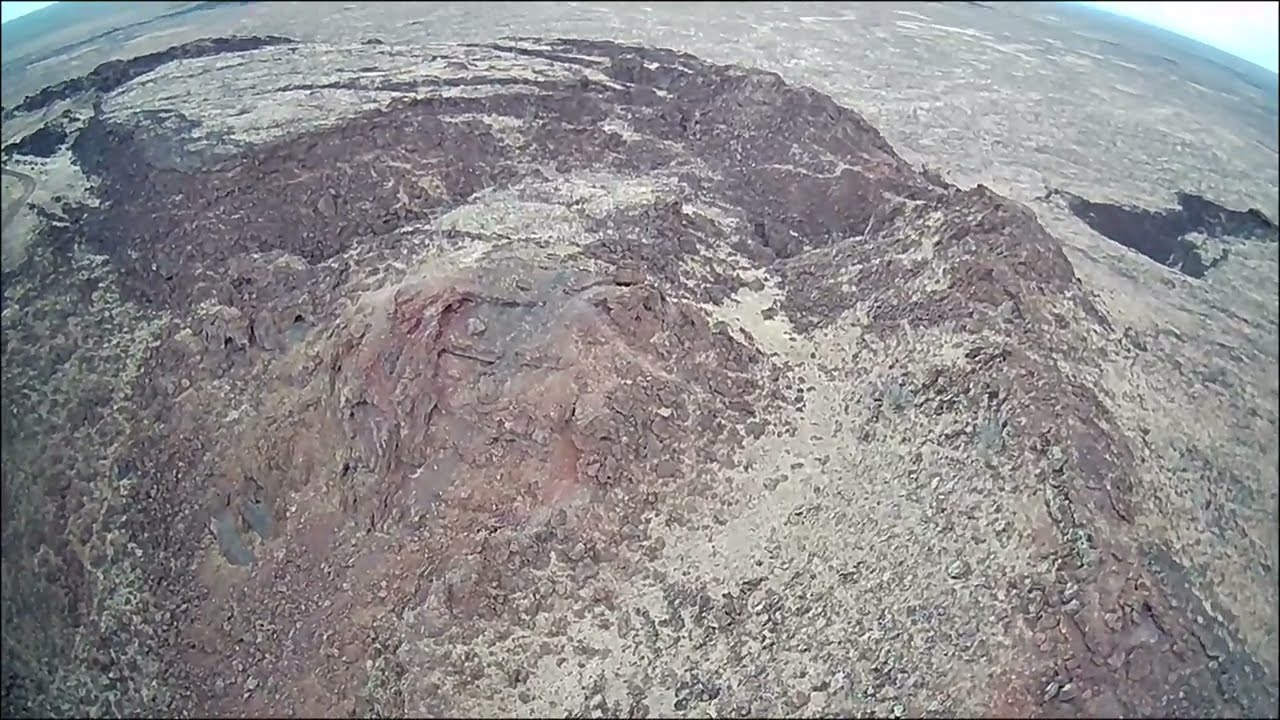 Aden Crater Drone Flight - YouTube