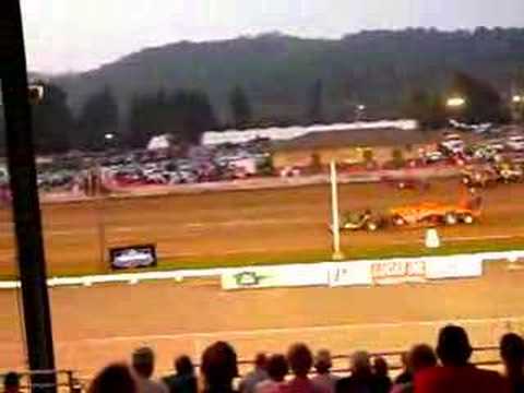 Mini-modified tractor pulls.