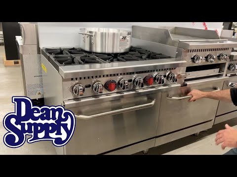 Gas Range/Griddle Combo | Dean Supply