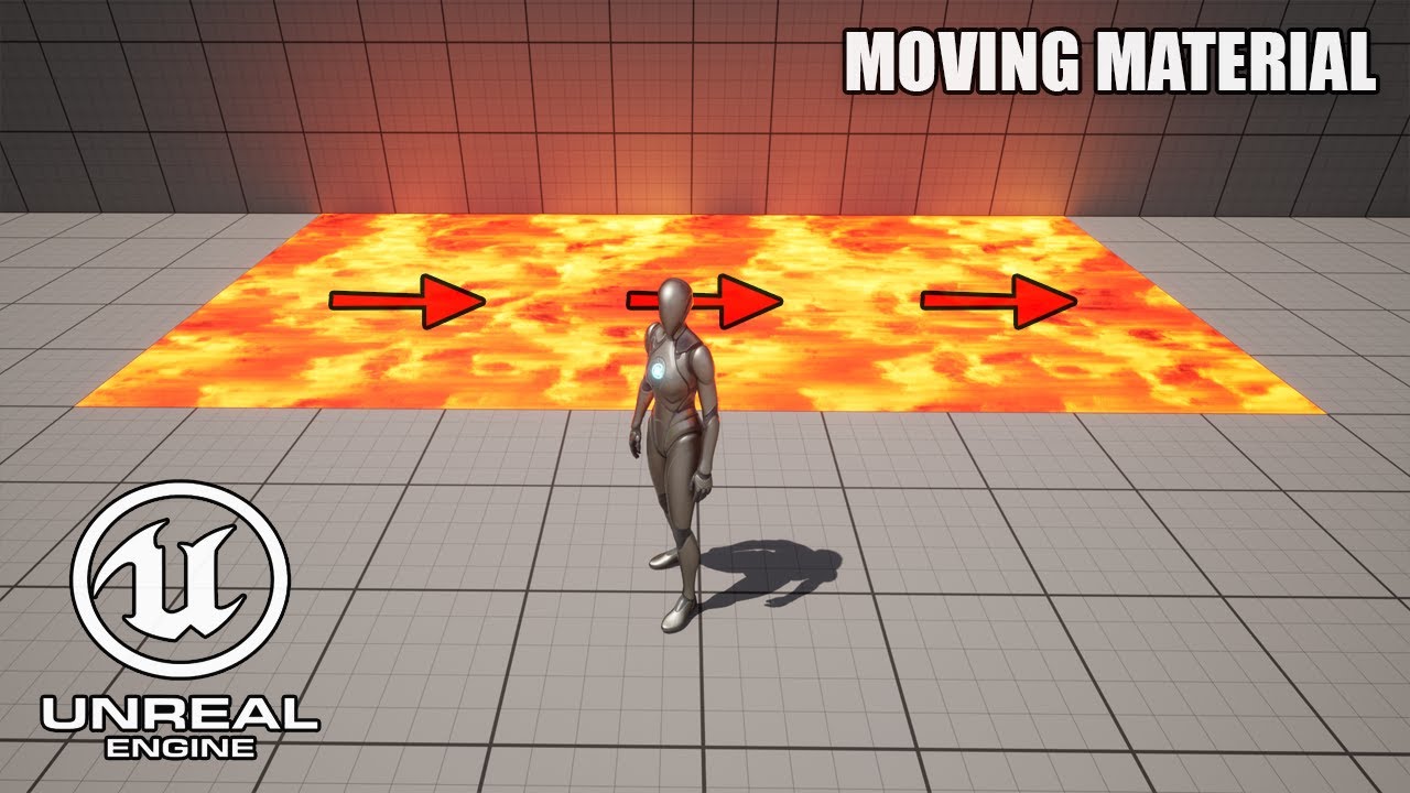How To Create Moving Textures in Unreal Engine 5