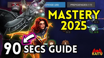 THE ULTIMATE 90 SECONDS MASTERY GUIDE FOR MAXIMUM DAMAGE & UTILITY! - MCOC