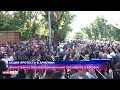 Демонстранты окружили резиденцию президента в Ереване