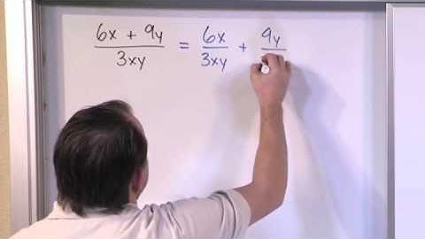 Lesson 17 - Dividing Polynomials By Monomials (Algebra 1 Tutor)