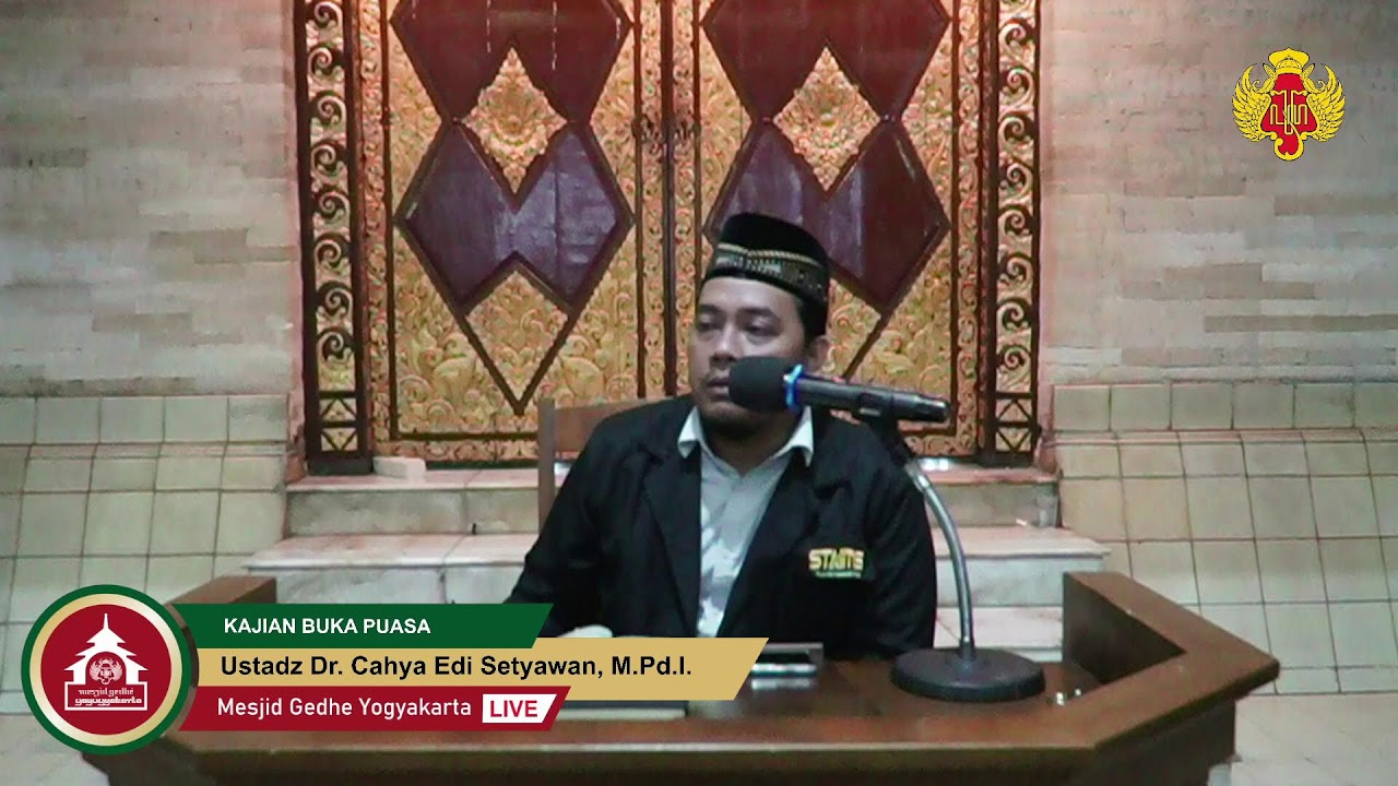 KAJIAN BUKA PUASA | Ustadz Dr. Cahya Edi Setyawan, M.Pd.I.