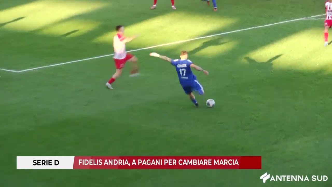 17 GENNAIO 2026 - SERIE D: FIDELIS ANDRIA, A PAGANI PER CAMBIARE MARCIA