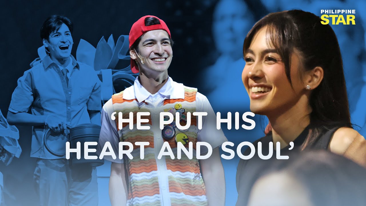 Atasha Muhlach in full awe of Andres’ hardwork for Bagets: The Musical