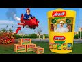 لما اخوك الصغير يكسب طياره كهرباء في كرتونه اندومي حصل الكارثه الحقيقيه روان ستارز