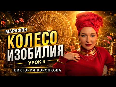 Марафон "Колесо Изобилия". Урок 3. Виктория Воронкова