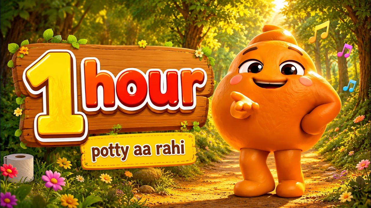 K M Rahi Potty aa Rahi song | 💩पोटी आ रही है | 💩 पुट-पुट, पोटी आ रही है! [ 1 ...