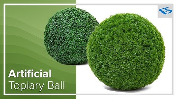 Artificial Topiary Ball Set by NatraHedge® | Indoor Outdoor Plant Decoration