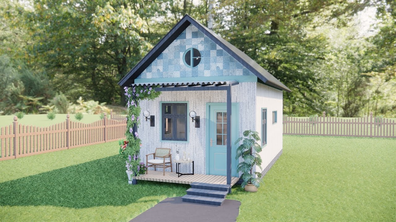 Spacious 13x23 ft (4x7 m) Tiny House: Smart Design & Efficient Living!
