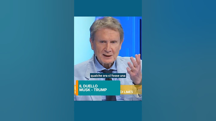 Caracciolo: The Trump-Musk Duel