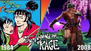 Evolution of The Legend of Kage Games 1984  2008