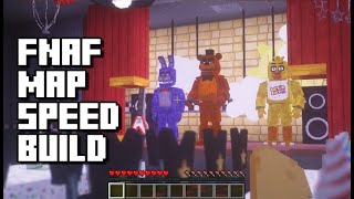 FNAF 1 Map SpeedBuild - Minecraft