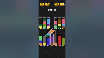 Water Sort Puzzle Level 111 Walkthrough