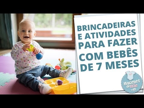 Vídeo: Brinquedos para bebês de 7 a 12 meses