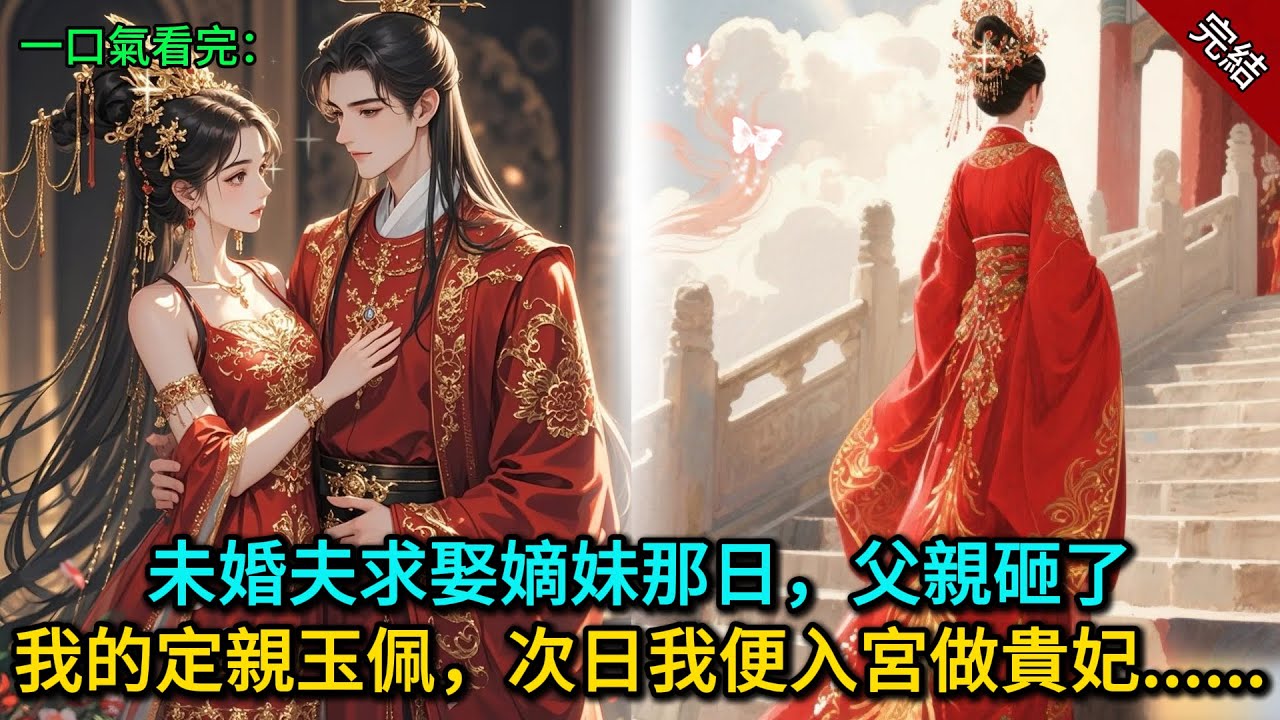 未婚夫求娶嫡妹那日，父親砸了我的定親玉佩，次日我便入宮做貴妃......