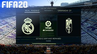 FIFA 20 - Real Madrid vs. Granada CF @ Estadio Santiago Bernabéu