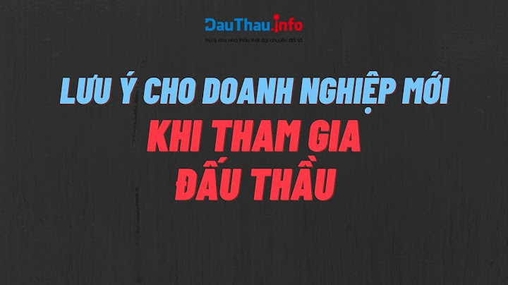 Công trình bao nhiêu tiền thì phải đấu thầu