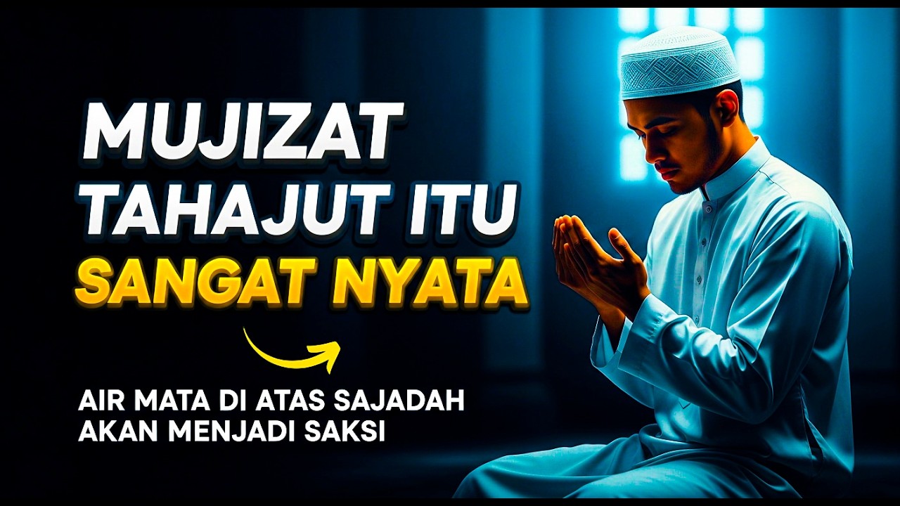 Mujizat Tahajut Itu Sangat Nyata Air Mata Di Atas Sajadah Menjadi Saksi