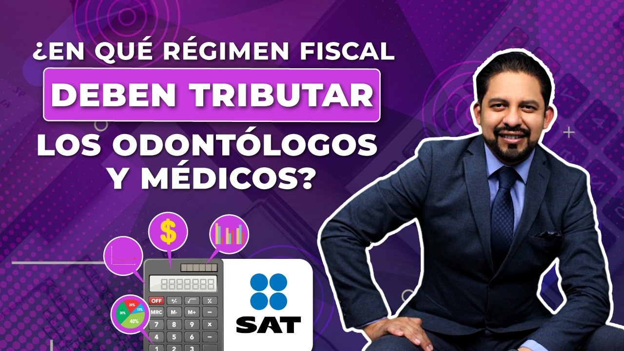 ¿En qué régimen fiscal deben tributar los odontólogos y médicos?
