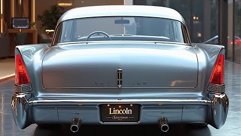 The Comeback of an Icon – 2026 Lincoln Town Car