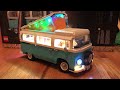 Lego vw bus t2 camper with game of bricks light set build