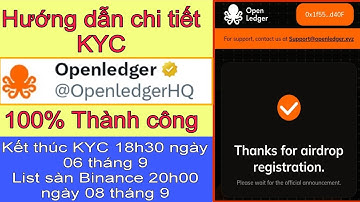 Hướng dẫn chi tiết KYC ứng dụng Openledger thành công 100% 