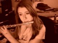 Somewhere over the rainbow on flute