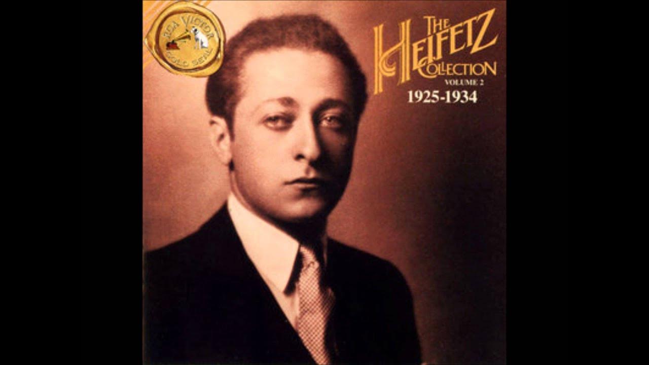 Jascha Heifetz Felix Mendelssohn On Wings of Song Op 34 No 2 Jascha Heifetz Felix Mendelssohn On Wings of Song Op 34 No 2