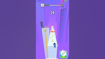 Roof Rails - All Levels Gameplay Android,ios (Level 21) #gamingboytanjil