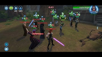 GAC Counter 5v5: EP/Mara/SK vs. Leia Organa