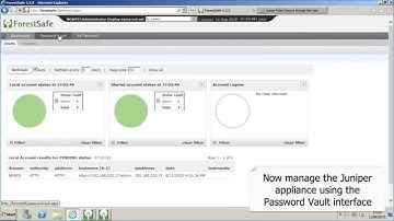 ForestSafe Express Tutorial 13 - Managing Juniper SSL VPN Admin password