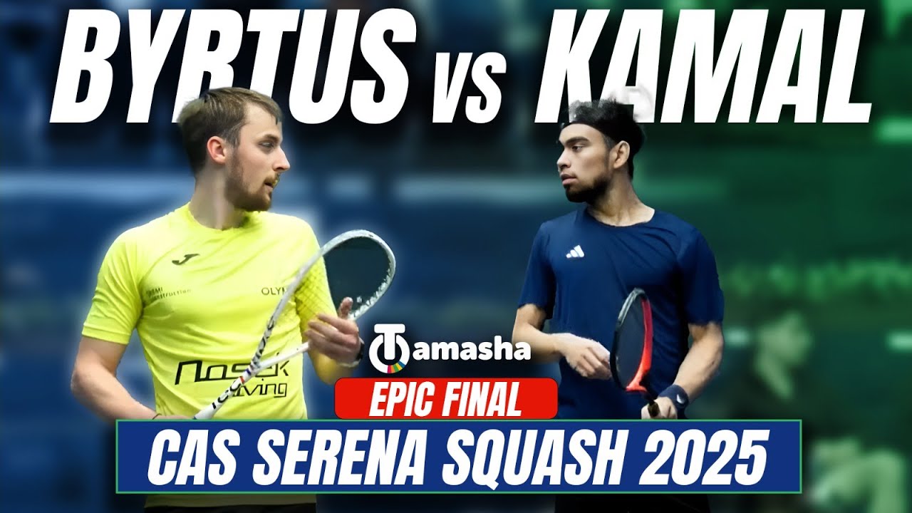 Камал против Биртус | CAS Serena Squash 2025 — Эпический финал | Все лучшие моменты | Tamasha Sports