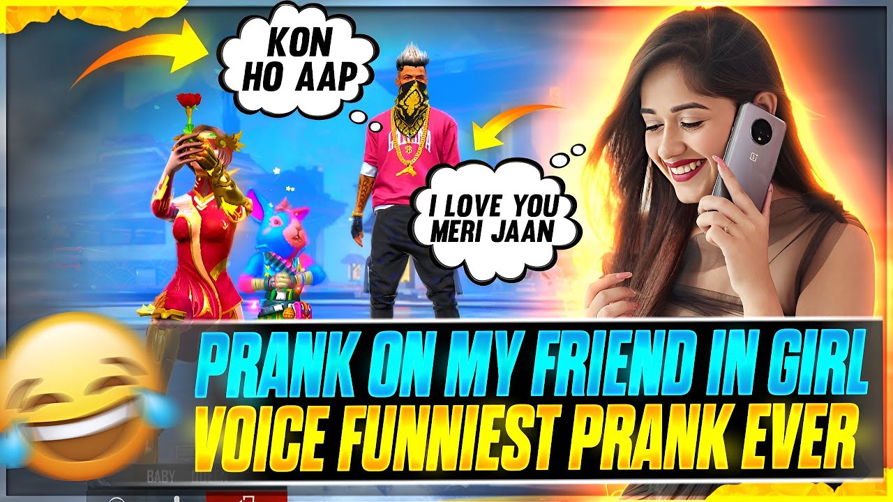 PRANK ON MY FRIEND IN GIRL VOICE FUNNIEST PRANK EVER - YouTube