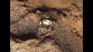 Elmaslari Bulma Anlarimiz Ki̇mberli̇t Yataklari Volkani̇k Kayalarin İçi̇ndeki̇ Elmas